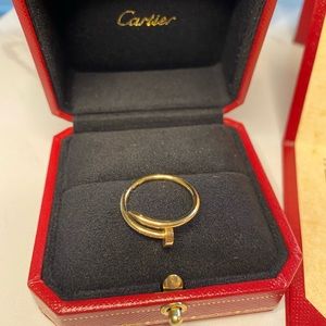 JUSTE UN CLOU RING SM Size 55-7 1/4